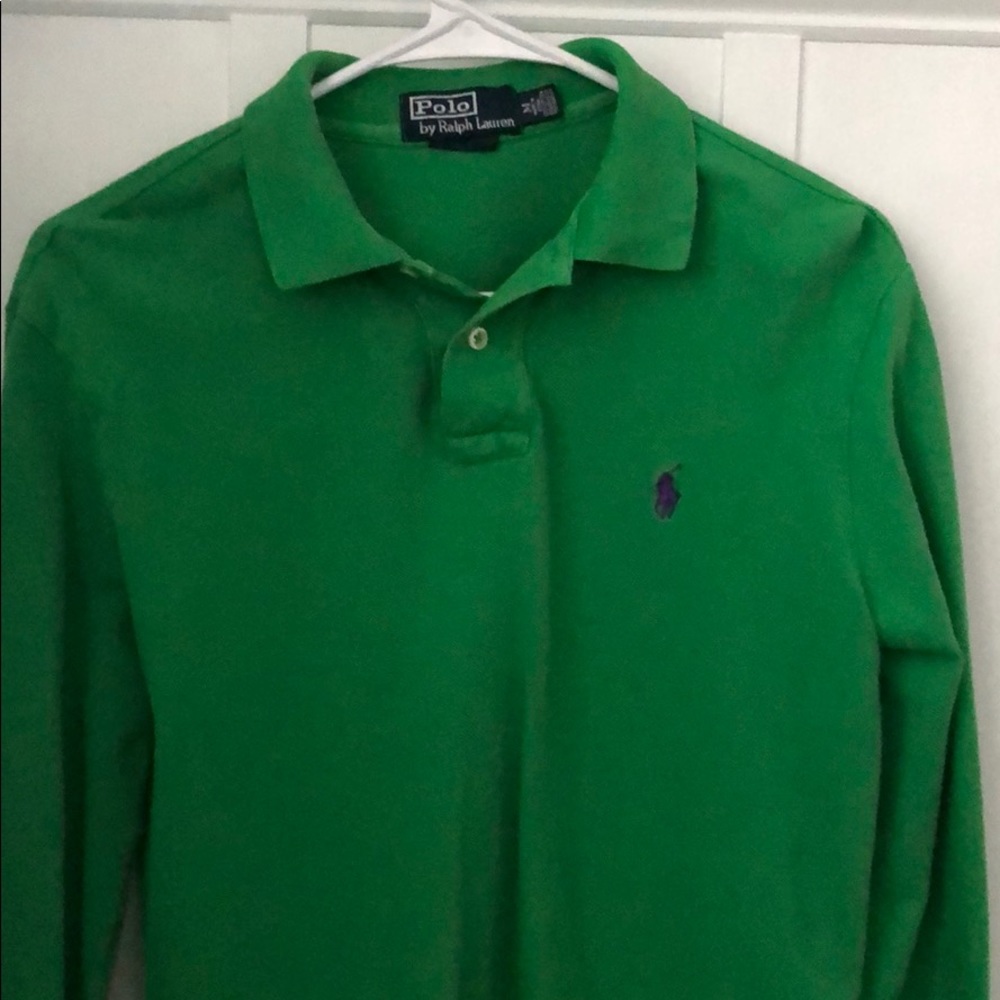 Ralph Lauren Men’s Polo - Long Sleeve - Medium